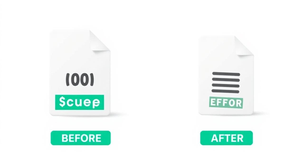 Before and after image compression comparison